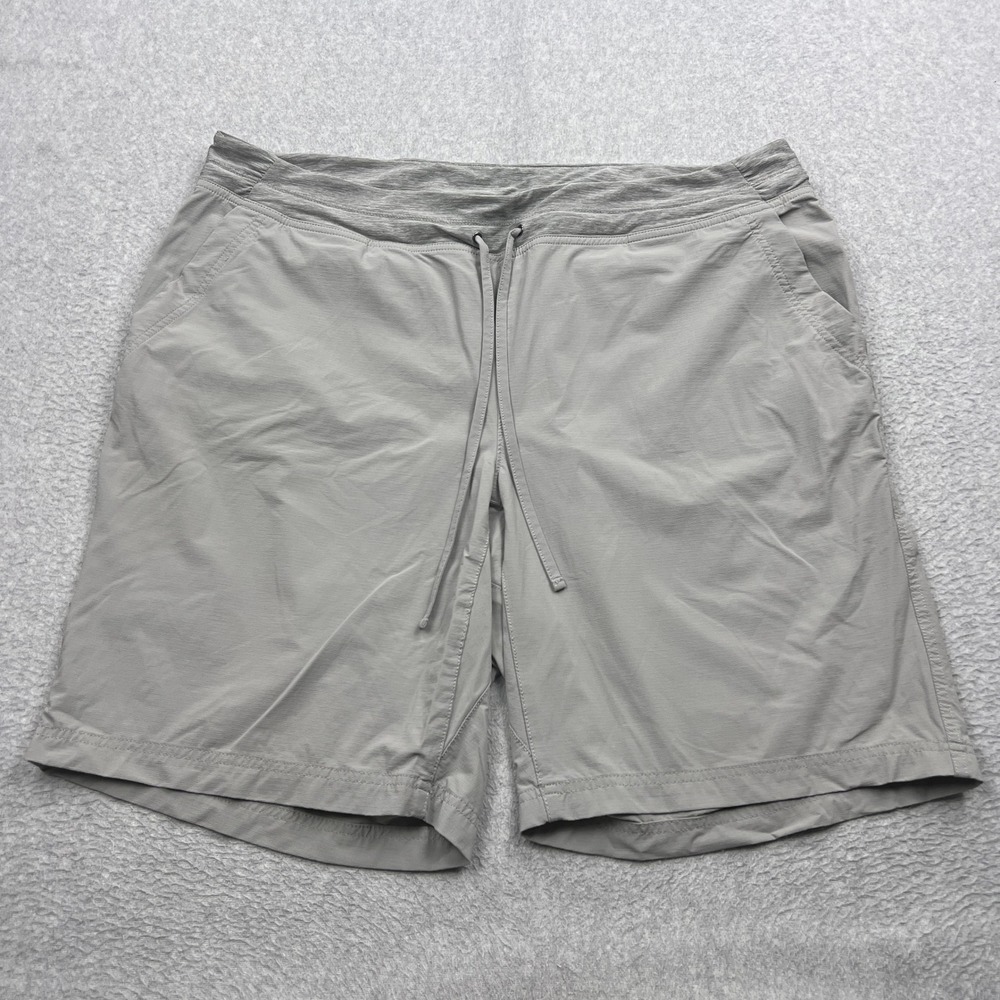 Duluth Trading Co Armachillo Shorts Women's 20W Gray Cooling Performance 10"